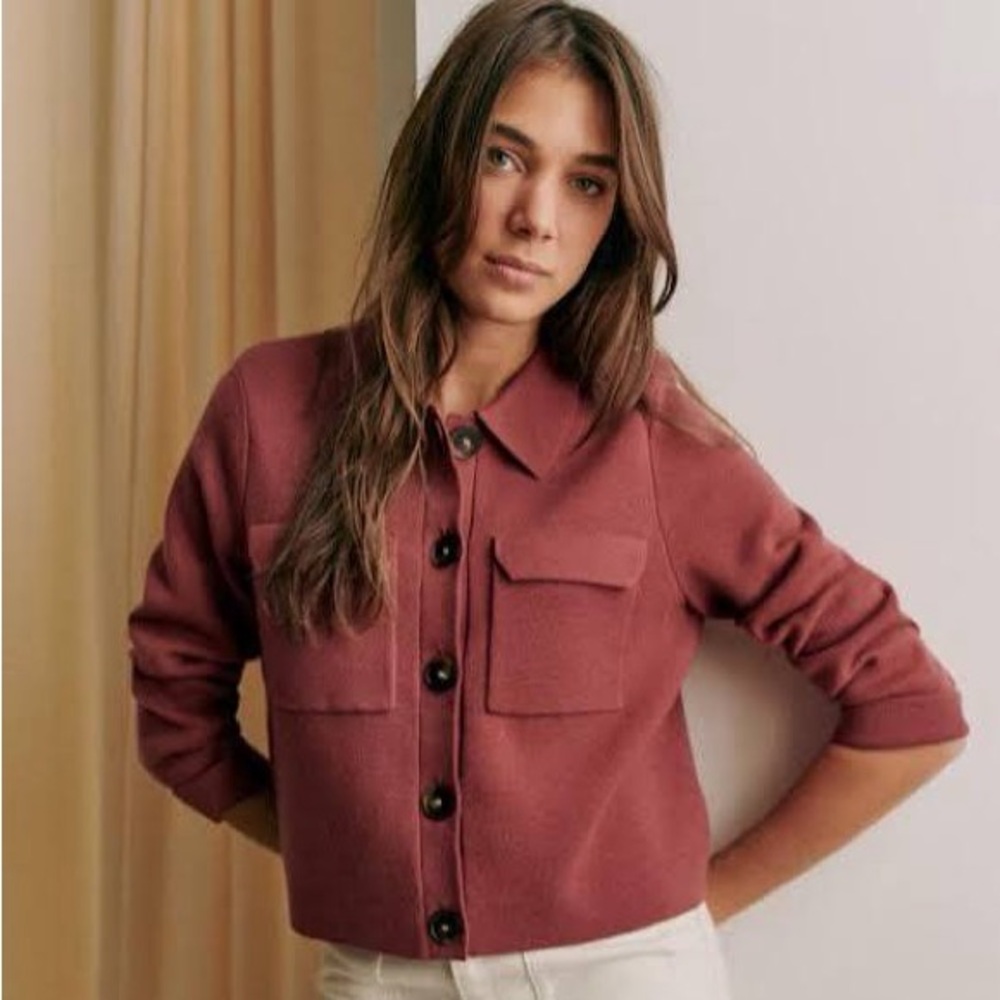 Sezane Betty NWOT rosewood